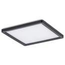 Rabalux 7775 LED vonkajšia stropnica Inverness 1x15W | 1190lm | 2700-6500K | IP44 - diaľkové ovládanie, stmievateľná, nočný režim,WiFi, časovač, čierna