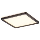 Rabalux 7775 LED vonkajšia stropnica Inverness 1x15W | 1190lm | 2700-6500K | IP44 - diaľkové ovládanie, stmievateľná, nočný režim,WiFi, časovač, čierna