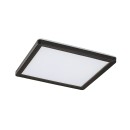 Rabalux 7775 LED vonkajšia stropnica Inverness 1x15W | 1190lm | 2700-6500K | IP44 - diaľkové ovládanie, stmievateľná, nočný režim,WiFi, časovač, čierna