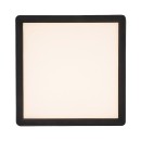 Rabalux 7775 LED vonkajšia stropnica Inverness 1x15W | 1190lm | 2700-6500K | IP44 - diaľkové ovládanie, stmievateľná, nočný režim,WiFi, časovač, čierna