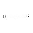 Rabalux 98078054 LED nástenné svietidlo Soft2  | 8W integrovaný LED zdroj | 450lm | 4000K