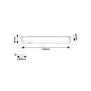 Rabalux 98078058 LED nástenné svietidlo Easylight2  | 5W integrovaný LED zdroj | 390lm | 4000K