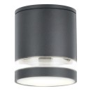 Rabalux 7817 vonkajšie stropné prisadené svietidlo Zombor 1x35W | GU10 | IP54 - antracit