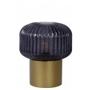 Lucide 78595/01/02 stolná lampička Jany 1x40W | E14 - mosadzná, vypínač na kábli
