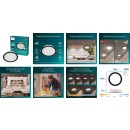 Philips 8721103131317 LED zapustené svietidlo MESON | 13W integrovaný LED zdroj | 960lm | 4000K | čierna