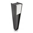 vonkajšia lampa Philips Ecomoods Bridge 1x14W E27 - antracit šedá