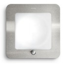 vonkajšie nástenné svietidlo s pohybovým čidlom Philips ORCHARD 1x22W 2GX13 - nerezová oceľ