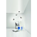 prisadené stropné svietidlo bodové Philips BONQ 1x45W G53 - biela / antracit