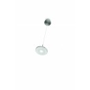 LED závesné stropné svietidlo - luster Philips Attilio 1x6W -> nahrádza 35W - matovaný chróm