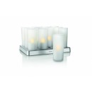 LED stolná lampa Philips 1 SADA SVIEČOK 12W - číra