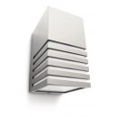 vonkajšie nástenné svietidlo Philips VERANDA 1x20W E27 - nerezová oceľ