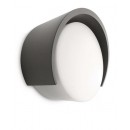 vonkajšie nástenné svietidlo Philips Parasol 1x20W E27 - antracit šedá