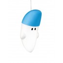 LED detské závesné svietidlo - luster Philips BUDDY 1x2W / 1x20W E27 - modré