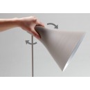 stojaca lampa Philips DRIN 1x23W E27 - čierna