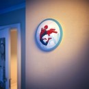 LED detské prisadené nástenné a stropné svietidlo lampa Philips SPIDER-MAN 1x4W -> nahrádza 40W - modrá