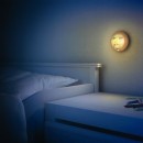 LED detské nástenné svietidlo s pohybovým čidlom Philips PLANES 1x0,06W - oranžové