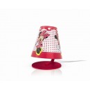 LED detská stolná lampa Philips MINNIE MOUSE 1x4W - červená