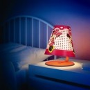 LED detská stolná lampa Philips MINNIE MOUSE 1x4W - červená