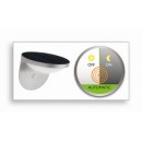 LED vonkajšie nástenné svietidlo s pohybovým čidlom Philips DUSK 1x1,5W - šedá