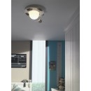 detské prisadené nástenné a stropné svietidlo Philips 1x15W E27 - biela / čierna