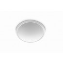prisadené nástenné a stropné svietidlo Philips 1x60W E27 - biela