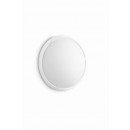 prisadené nástenné a stropné svietidlo Philips 1x60W E27 - biela