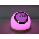 LED RGB stolná lampička budík LEDKO 2.5W - rôzne farby
