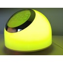 LED RGB stolná lampička budík LEDKO 2.5W - rôzne farby