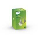 Philips 01652/52 / PN vonkajšie nástenné svietidlo Raindrop 1x60W | E27 | IP44 - nerez