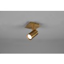 Trio 802400104 prisadené stropné či nástenné bodové svietidlo Marley 1x35W | GU10 - mosadz