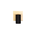 Trio 802400180 nástenné svietidlo Marley 1x25W | GU10 - zlatá, čierna