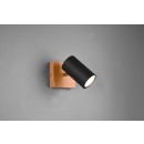 Trio 812400132 prisadené stropné či nástenné bodové svietidlo Marley 1x35W | GU10 - čierna