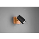 Trio 812400132 prisadené stropné či nástenné bodové svietidlo Marley 1x35W | GU10 - čierna