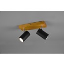 Trio 812400232 prisadené stropné bodové svietidlo Marley 2x35W | GU10 - čierna