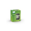 Philips 15280/54 / PN nástenné vonkajšie svietidlo Patio 1xE27 | IP44 - čierna