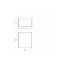 Philips 17209/30/16 LED vonkajšie nástenné svietidlo Flagstone 1x3W | 300lm | 2700K | IP44 - čierna