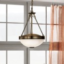 Eglo 82747 závesné stropné svietidlo Savoy 2x60W | E27 - bronz