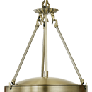 Eglo 82749 závesné stropné svietidlo Savoy 6x40W + 2x60W | E14 + E27 - bronz
