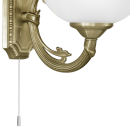 Eglo 82751 nástenné svietidlo Savoy 1x40W | E14 - bronz