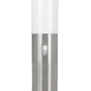 Eglo 83279 záhradný stĺpik s pohybovým snímačom Helsinki 1x15W | E27 | IP44 - nerez