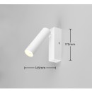 Trio T849210131 LED bodové nástenné svietidlo AMBALA  integrovaný LED zdroj | 500lm | 2300+3000+4000K