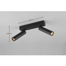 Trio T849210232 LED bodové stropné svietidlo AMBALA  integrovaný LED zdroj | 2x500lm | 2300+3000+4000K