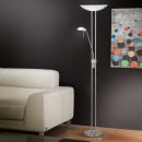 Eglo 85971 stojacie svietidlo Baya 1x230W + 1x33W | R7S + G9 - matný nikel