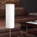 Eglo 85981 stolové svietidlo Troy 3 1x60W | E14 - matný nikel, biela