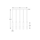 Zuma Line 003064-024518 závesné stropné svietidlo MADERA G9