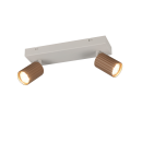 Trio T867700265 bodové stropné svietidlo SOKA  | 10W GU10 | hnedá