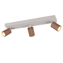 Trio T867700365 bodové stropné svietidlo SOKA  | 10W GU10 | hnedá
