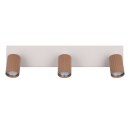 Trio T867700365 bodové stropné svietidlo SOKA  | 10W GU10 | hnedá