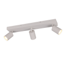 Trio T867700376 bodové stropné svietidlo SOKA  | 10W GU10 | sivá