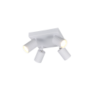 Trio T867730431 bodové stropné svietidlo SOKA  | 10W GU10 | biela